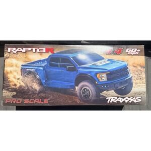 Traxxas 101076-4 Ford F150 Raptor Metallic BLUE 4x4 VXL 1:10 Pro Scale Truck NIB